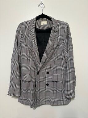 Plaid Blazer